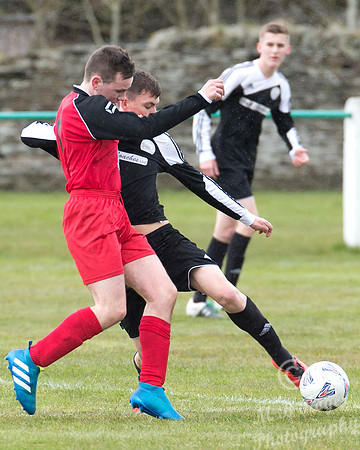 Under 17's Wick Academy 7 v Lossiemouth 2 24/04/2016 - Back Park