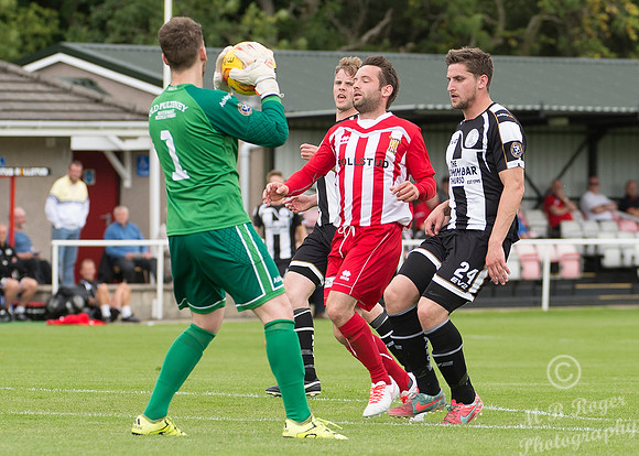 Formartine 0 v Wick 3  SHFL North Lodge Park 06/08/2016