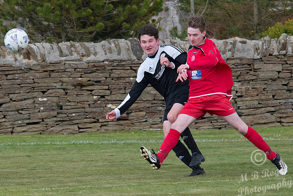 Under 17's Wick Academy 7 v Lossiemouth 2 24/04/2016 - Back Park