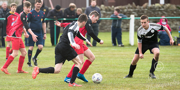 Under 17's Wick Academy 7 v Lossiemouth 2 24/04/2016 - Back Park