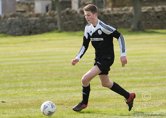 Under 17's Wick Academy 7 v Lossiemouth 2 24/04/2016 - Back Park