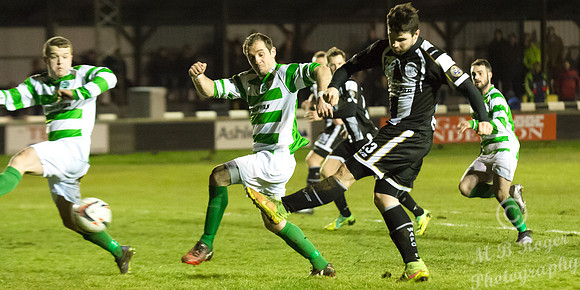 Wick 1 v Buckie 3 SHFL 16/03/2016 Harmsworth Park