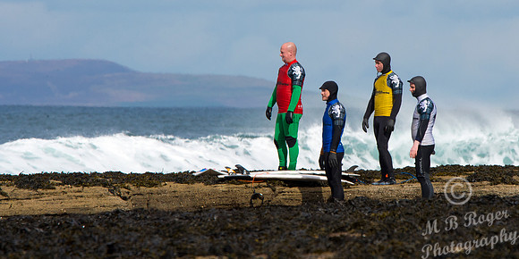 Scottish Surfing Championships 2016 at Thurso East