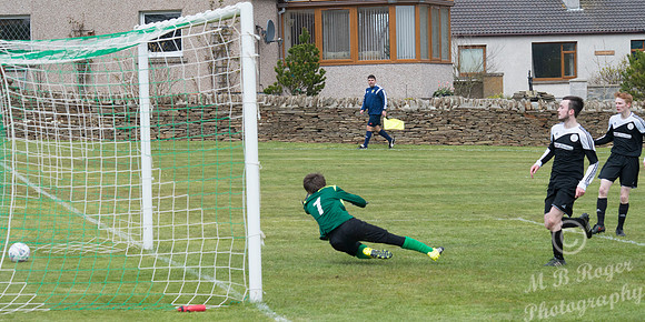Under 17's Wick Academy 7 v Lossiemouth 2 24/04/2016 - Back Park
