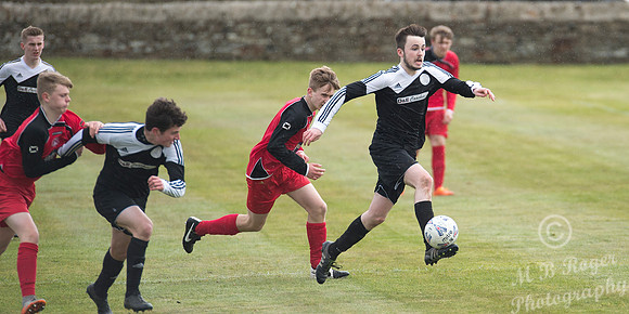 Under 17's Wick Academy 7 v Lossiemouth 2 24/04/2016 - Back Park