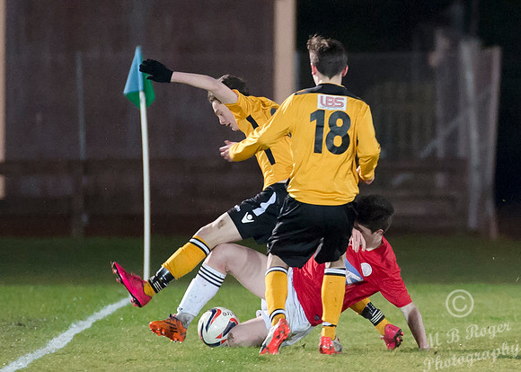 Fort William 1 v Wick 3 SHFL Claggan Park 30/03/2016