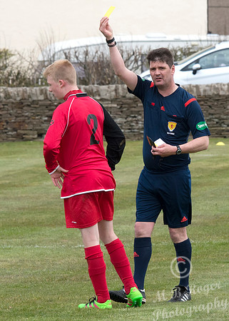 Under 17's Wick Academy 7 v Lossiemouth 2 24/04/2016 - Back Park