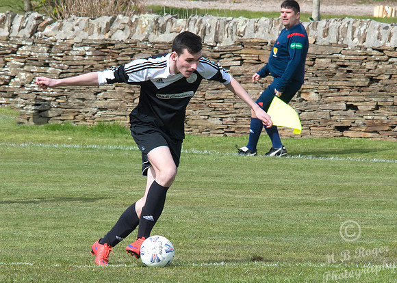 Under 17's Wick Academy 7 v Lossiemouth 2 24/04/2016 - Back Park