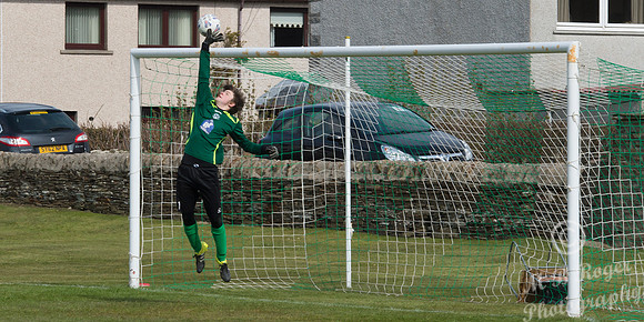 Under 17's Wick Academy 7 v Lossiemouth 2 24/04/2016 - Back Park