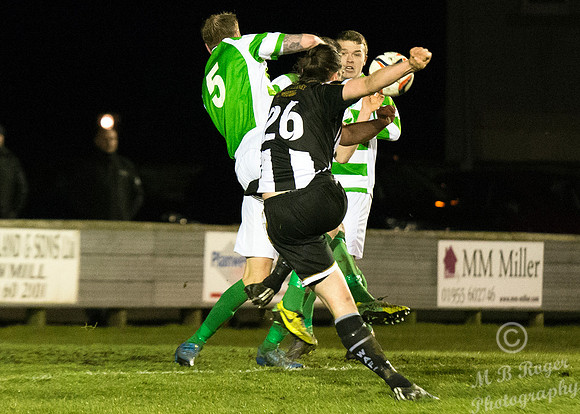 Wick 1 v Buckie 3 SHFL 16/03/2016 Harmsworth Park