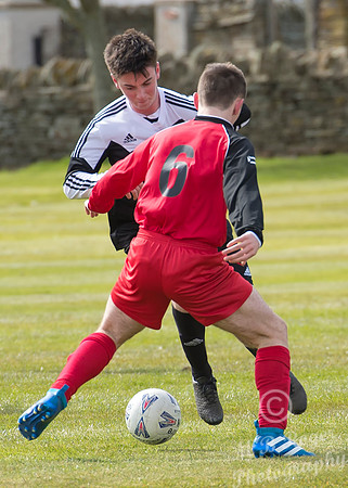 Under 17's Wick Academy 7 v Lossiemouth 2 24/04/2016 - Back Park