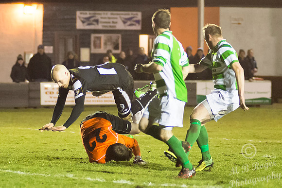 Wick 1 v Buckie 3 SHFL 16/03/2016 Harmsworth Park