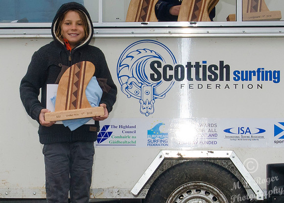 Scottish Surfing Championships 2016 at Thurso East
