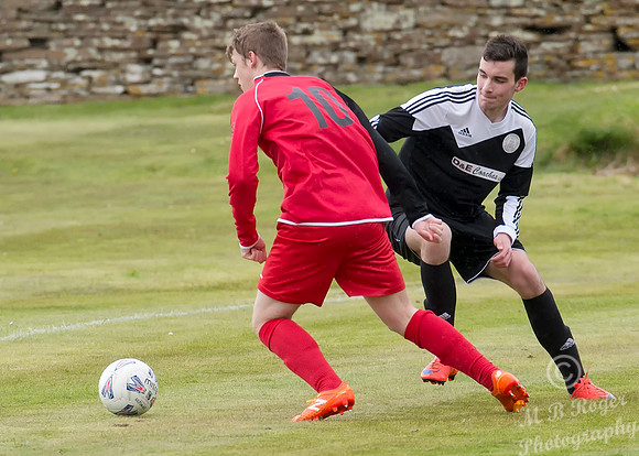 Under 17's Wick Academy 7 v Lossiemouth 2 24/04/2016 - Back Park
