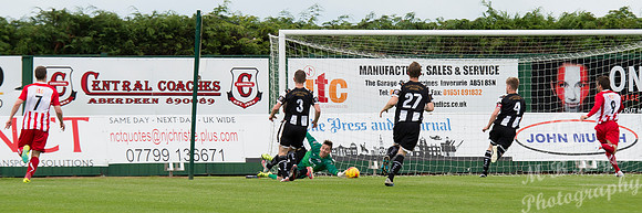 Formartine 0 v Wick 3  SHFL North Lodge Park 06/08/2016