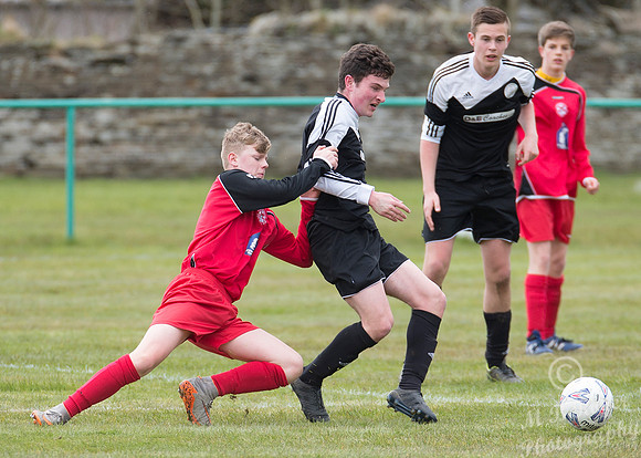 Under 17's Wick Academy 7 v Lossiemouth 2 24/04/2016 - Back Park