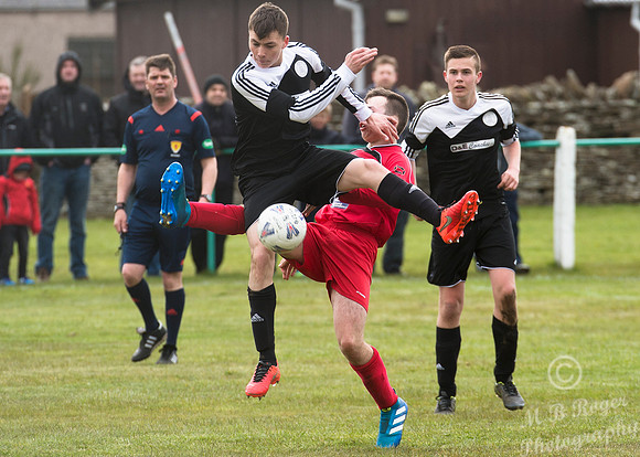 Under 17's Wick Academy 7 v Lossiemouth 2 24/04/2016 - Back Park