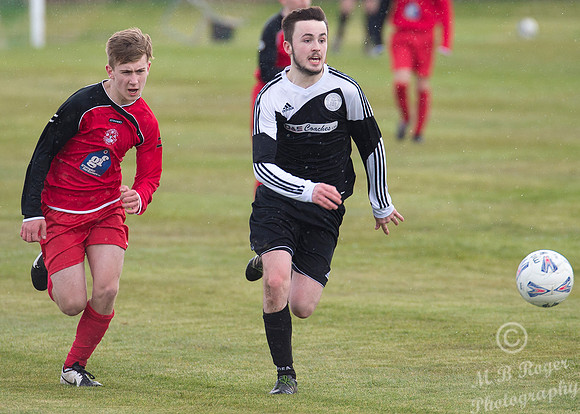 Under 17's Wick Academy 7 v Lossiemouth 2 24/04/2016 - Back Park