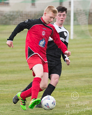 Under 17's Wick Academy 7 v Lossiemouth 2 24/04/2016 - Back Park