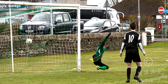 Under 17's Wick Academy 7 v Lossiemouth 2 24/04/2016 - Back Park