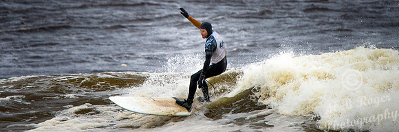 Scottish Surfing Championships 2016 at Thurso East