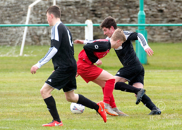 Under 17's Wick Academy 7 v Lossiemouth 2 24/04/2016 - Back Park