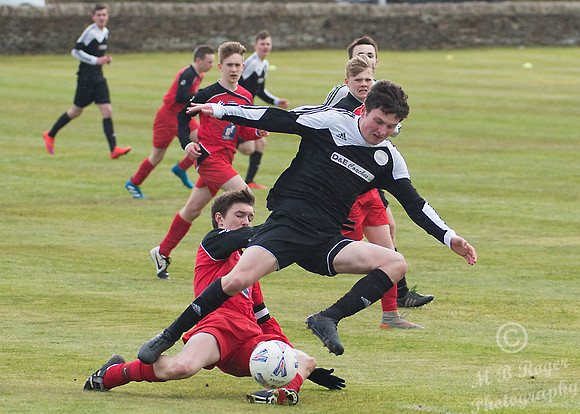 Under 17's Wick Academy 7 v Lossiemouth 2 24/04/2016 - Back Park