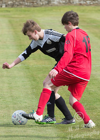 Under 17's Wick Academy 7 v Lossiemouth 2 24/04/2016 - Back Park