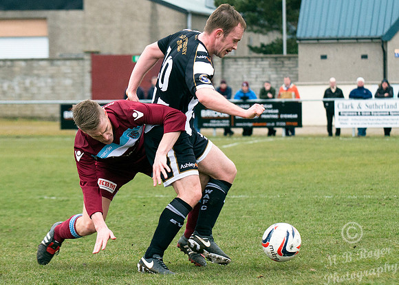 Keith 0 Wick 1 SHFL Kynoch Park 19/03/2016