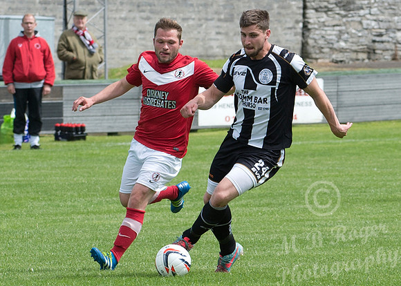 Wick 1 v Orkney 1 (wick win 5 - 4 on pens) Green Challenge Cup -