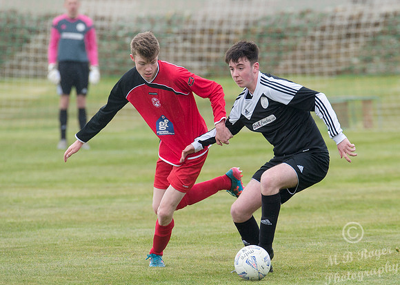Under 17's Wick Academy 7 v Lossiemouth 2 24/04/2016 - Back Park