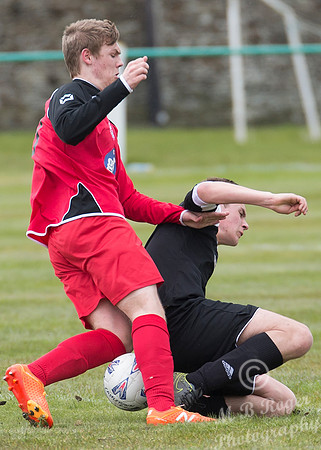 Under 17's Wick Academy 7 v Lossiemouth 2 24/04/2016 - Back Park