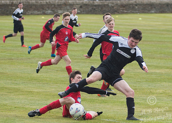 Under 17's Wick Academy 7 v Lossiemouth 2 24/04/2016 - Back Park