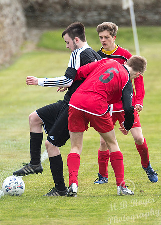 Under 17's Wick Academy 7 v Lossiemouth 2 24/04/2016 - Back Park