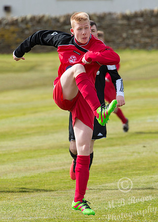 Under 17's Wick Academy 7 v Lossiemouth 2 24/04/2016 - Back Park
