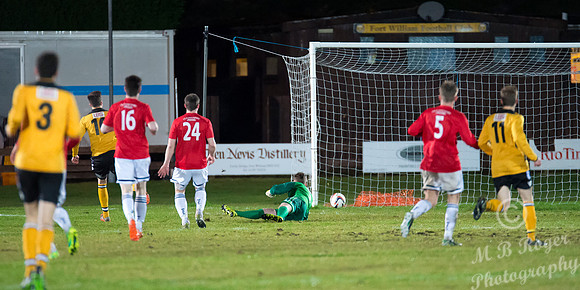 Fort William 1 v Wick 3 SHFL Claggan Park 30/03/2016