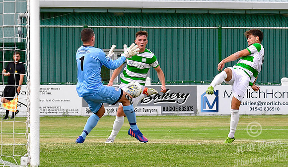 Buckie Thistle 2 v Wick Academy 1 - SHFL - Victoria Park - 23/07