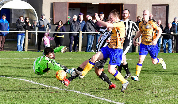 Fraserburgh 1 v Wick 1 SHFL Bellslea Park 18/02/2017