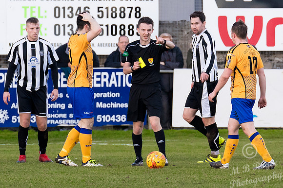 Fraserburgh 1 v Wick 1 SHFL Bellslea Park 18/02/2017