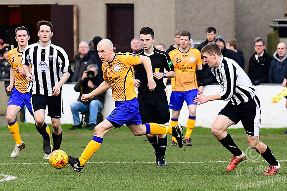 Fraserburgh 1 v Wick 1 SHFL Bellslea Park 18/02/2017