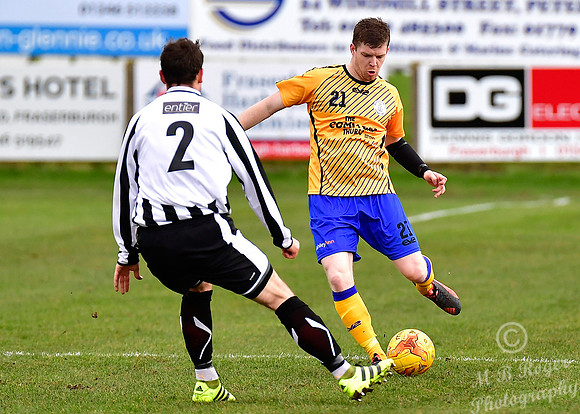 Fraserburgh 1 v Wick 1 SHFL Bellslea Park 18/02/2017
