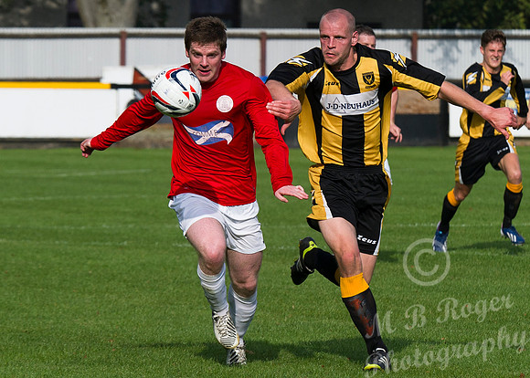 Huntly 2 v Wick 1 SC R1 Christie Park 13/09/2014