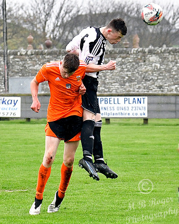 Wick U18s 3 v Rothes U18s 1 - Harmsworth Park - 30/04/2022