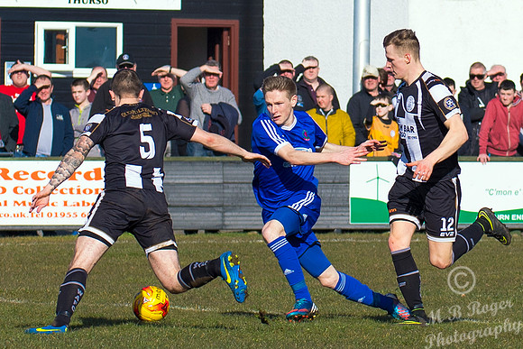 Wick 2 v Cove 3 SHFL Harmsworth Park 25/03/2017
