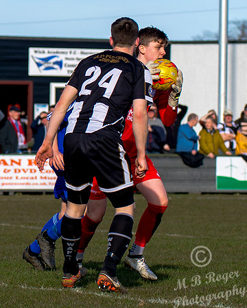 Wick 2 v Cove 3 SHFL Harmsworth Park 25/03/2017