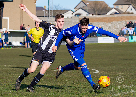 Wick 2 v Cove 3 SHFL Harmsworth Park 25/03/2017