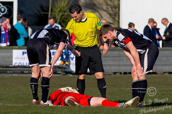 Wick 2 v Cove 3 SHFL Harmsworth Park 25/03/2017