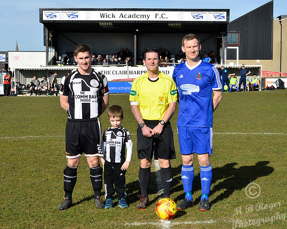 Wick 2 v Cove 3 SHFL Harmsworth Park 25/03/2017