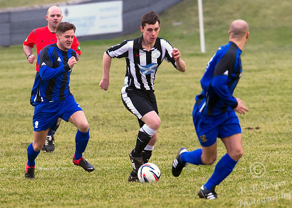 Wick Academy 4 v Huntly 0 SHFL Harmsworth Park 14/02/2015