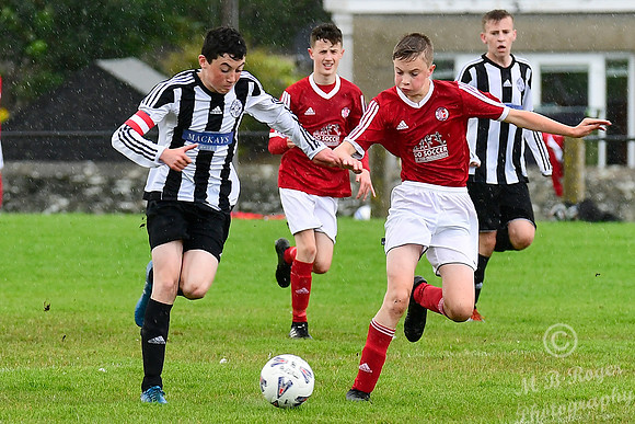 Wick U15's 6 v DO Soccer U15's 3  Upper Bignold Park 10/09/2017